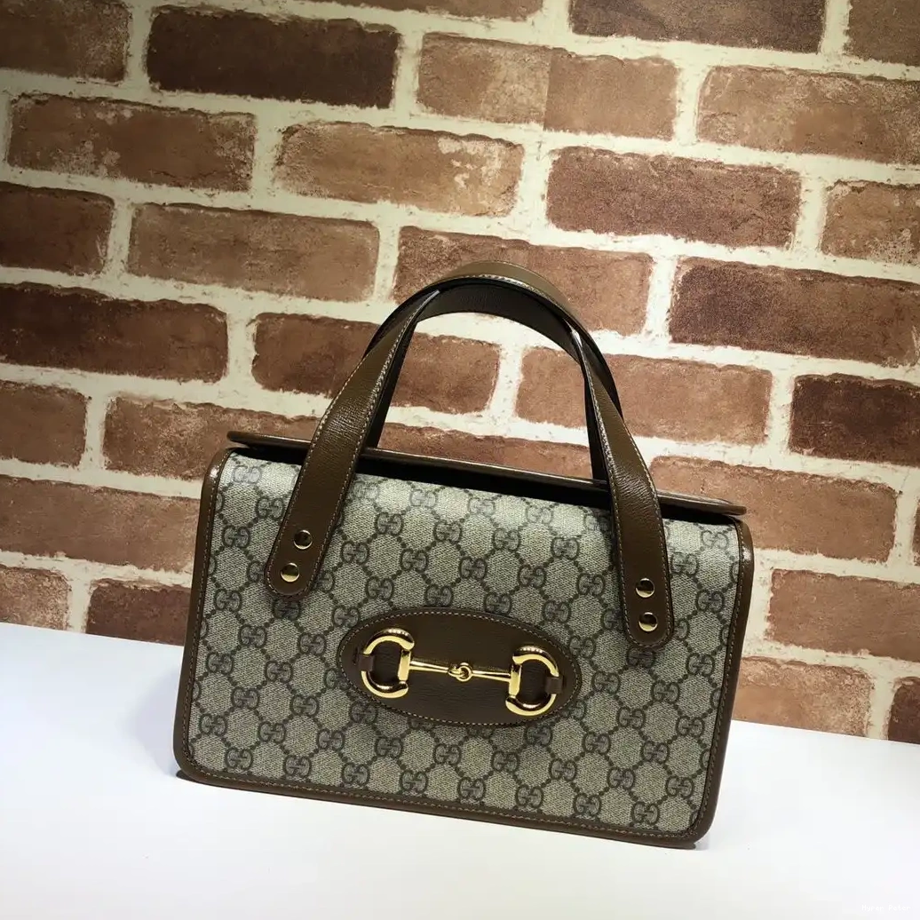bag Horsebit GUCCI top small handle 1955 0607